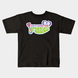 Here Come the Grannies! Kids T-Shirt